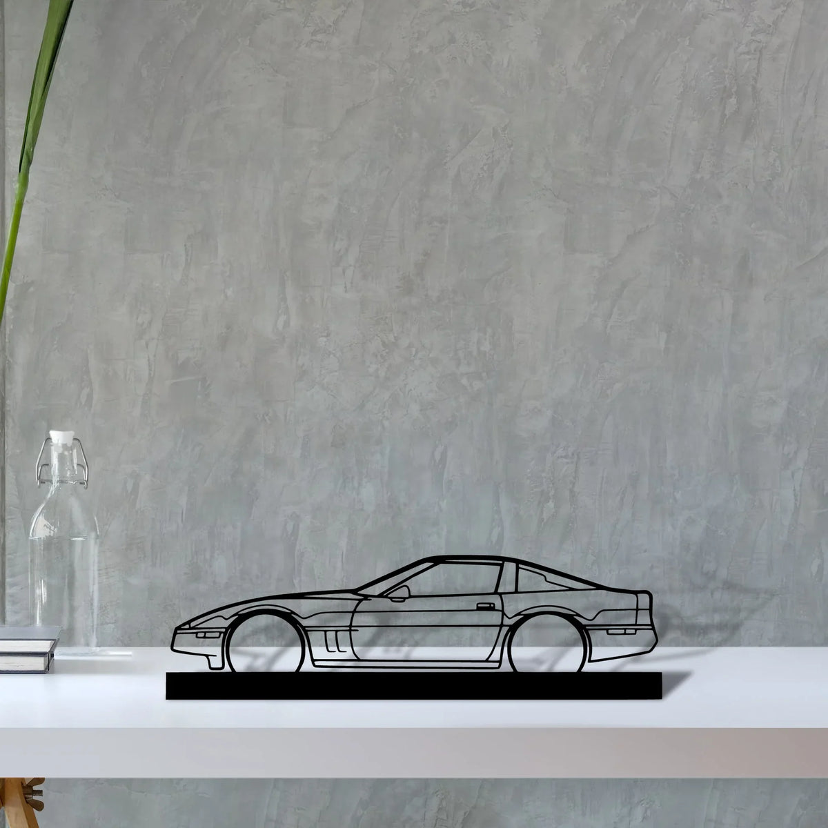 c4 Silhouette Metal Art Stand - Tinvibe