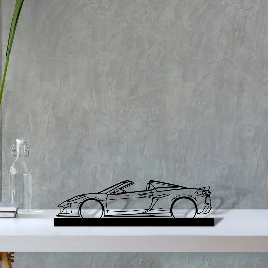 c8-z06 Silhouette Metal Art Stand - Tinvibe