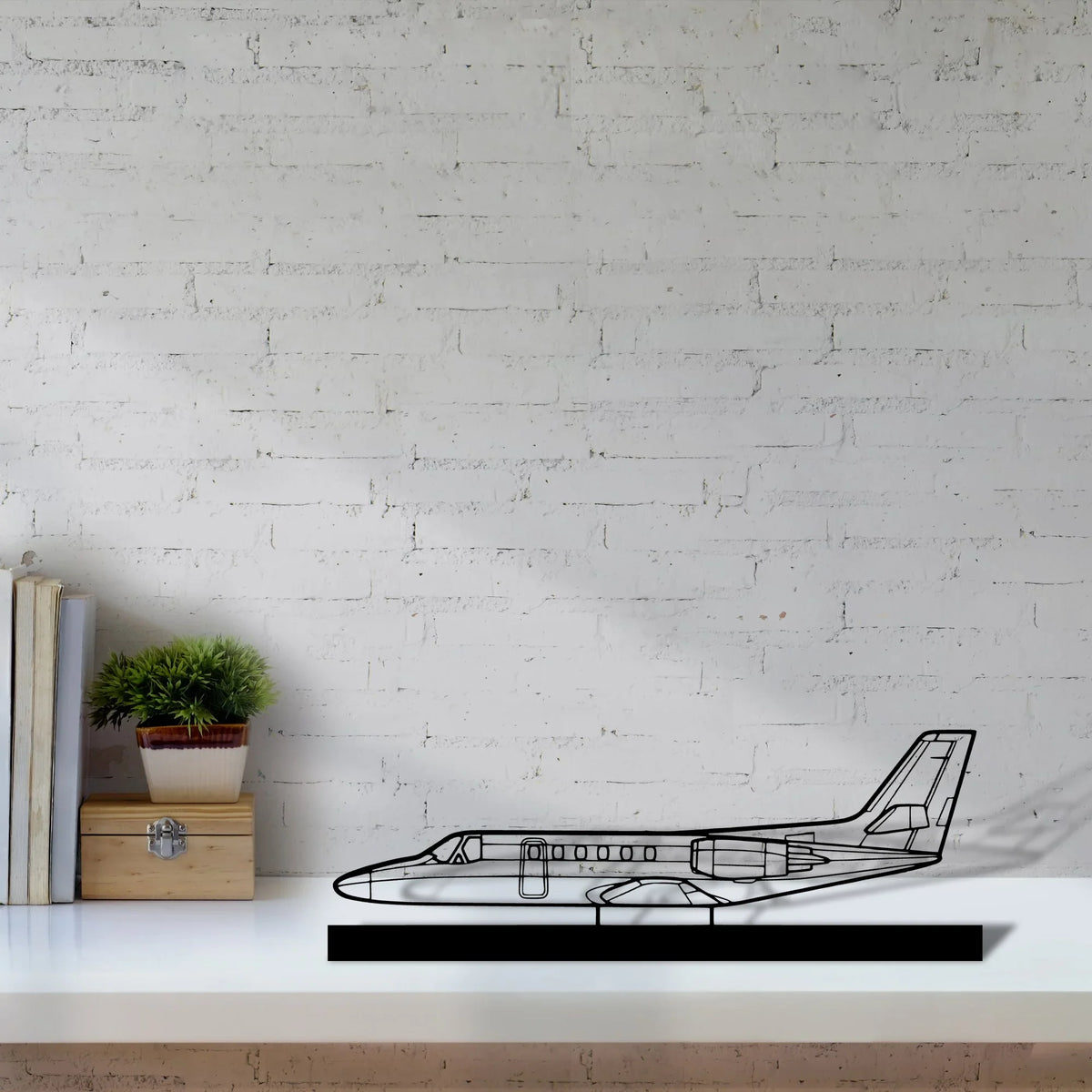 citation-ii-2 Silhouette Metal Art Stand - Tinvibe