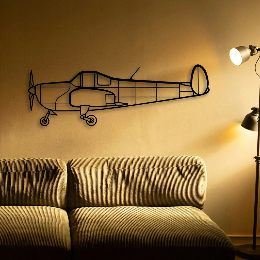 Citation Xls 2 Classic Aircraft Silhouette Metal Wall Art - Tinvibe