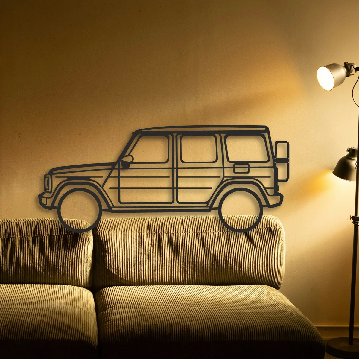 Class G Classic Silhouette Metal Wall Art - Tinvibe