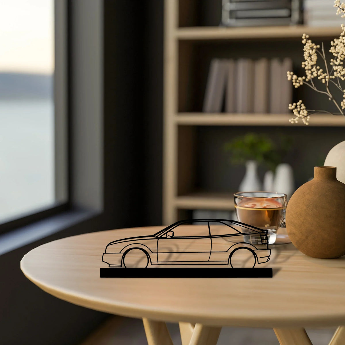 corrado-1990 Silhouette Metal Art Stand - Tinvibe