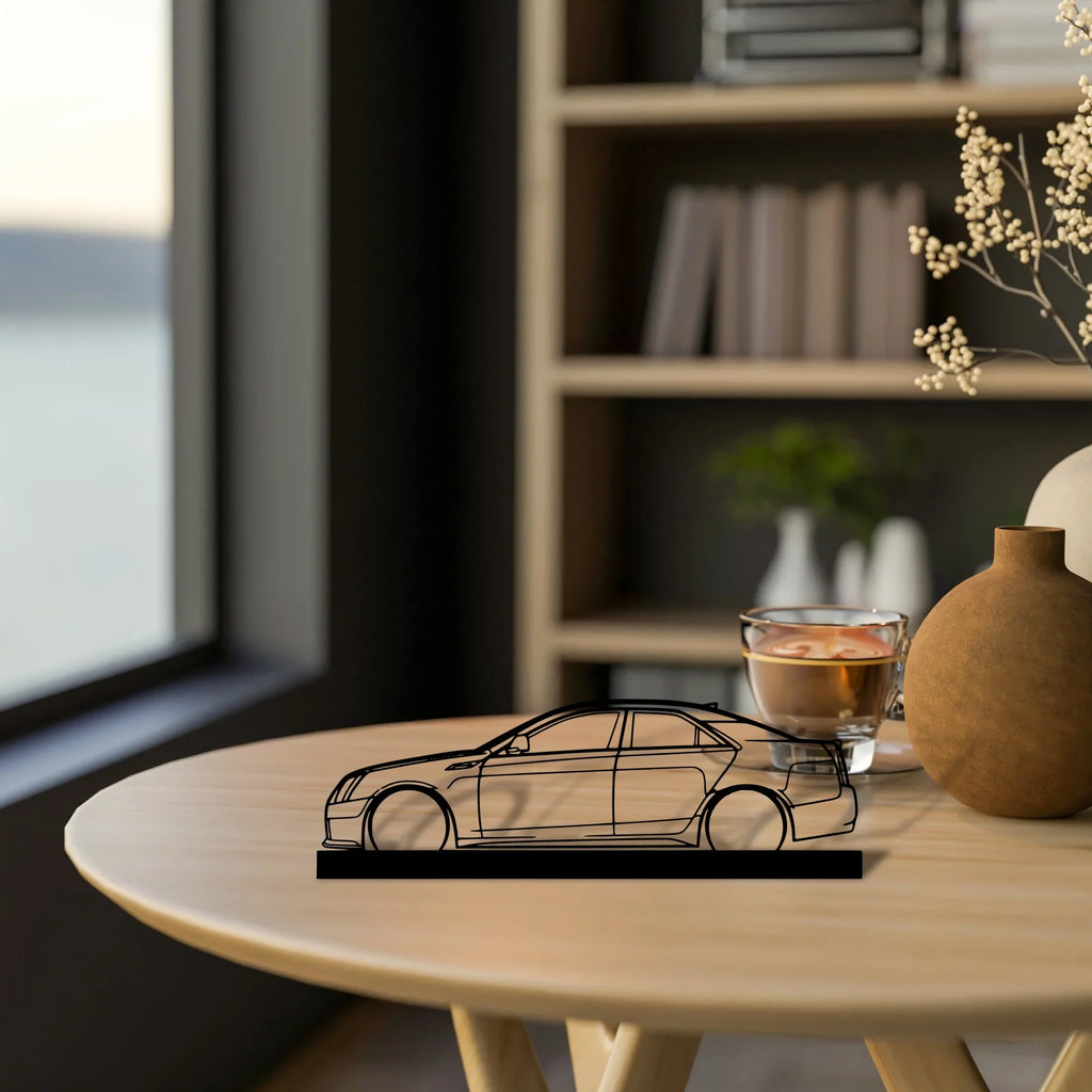 cv Silhouette Metal Art Stand - Tinvibe