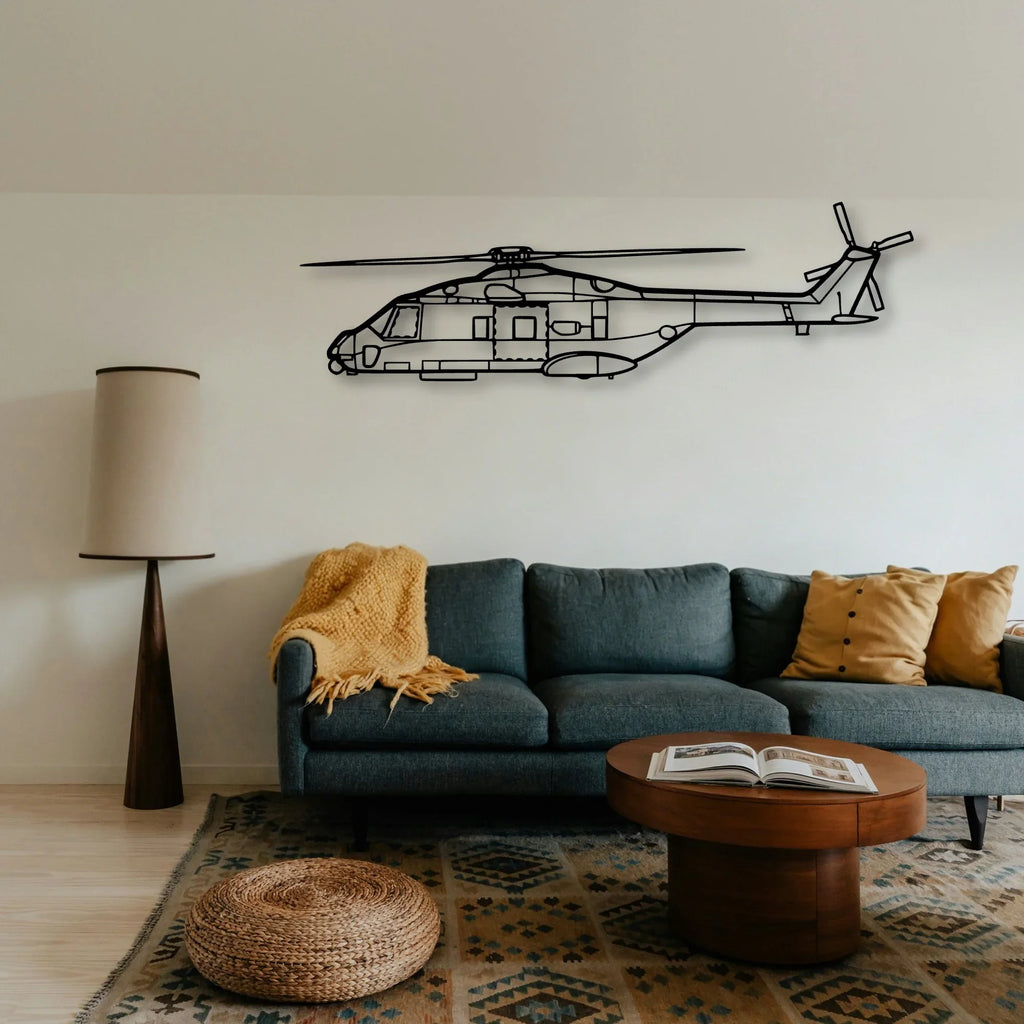 DA20 Classic Aircraft Silhouette Metal Wall Art - Tinvibe