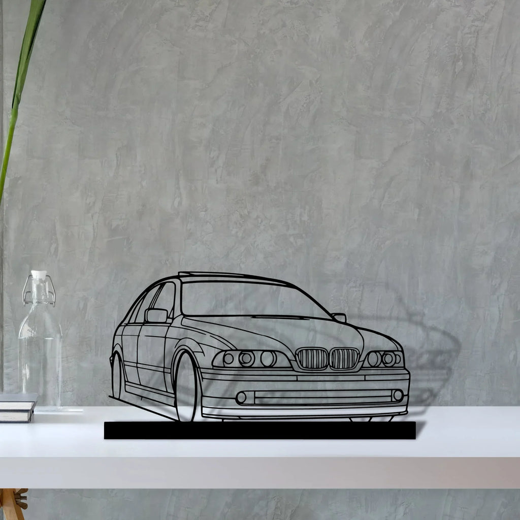 e39 Silhouette Metal Art Stand - Tinvibe