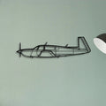 Ea 6B Prowler Classic Aircraft Silhouette Metal Wall Art - Tinvibe