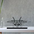 f-22-raptor-4 Silhouette Metal Art Stand - Tinvibe