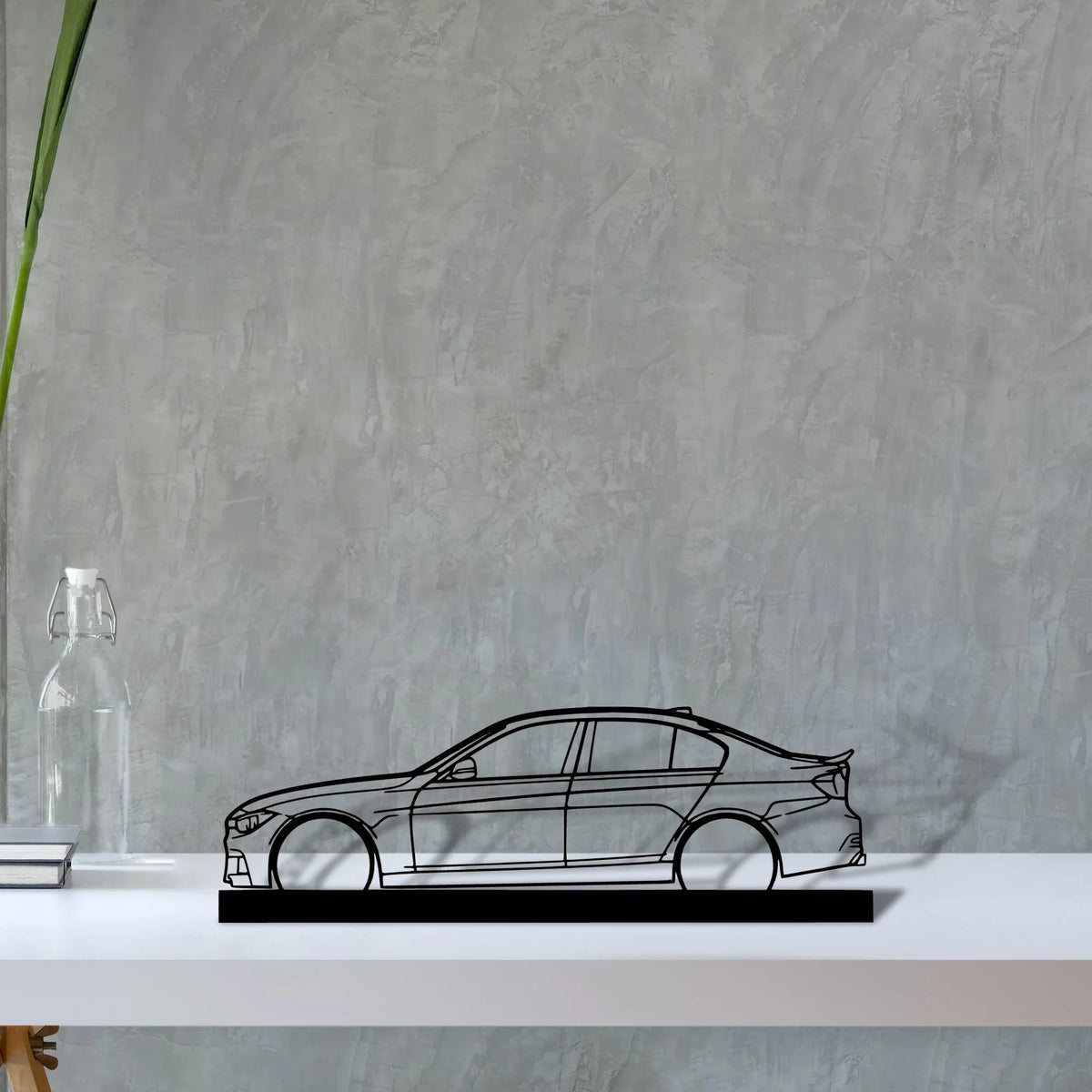 f30-m Silhouette Metal Art Stand - Tinvibe