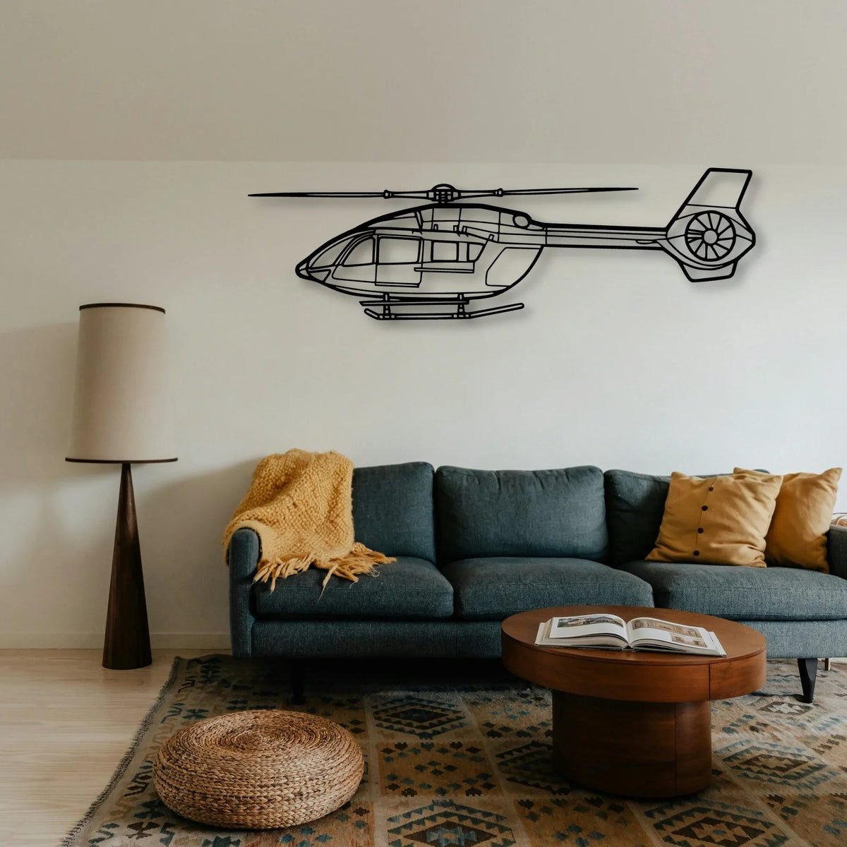 F4D Skyray Classic Aircraft Silhouette Metal Wall Art - Tinvibe