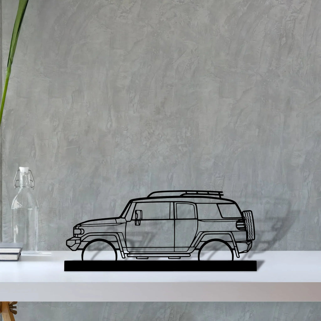fj-cruiser-2008 Silhouette Metal Art Stand - Tinvibe