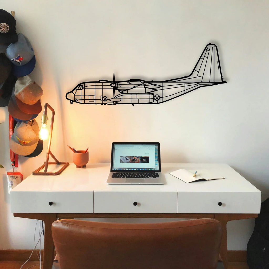 G550 Classic Aircraft Silhouette Metal Wall Art - Tinvibe