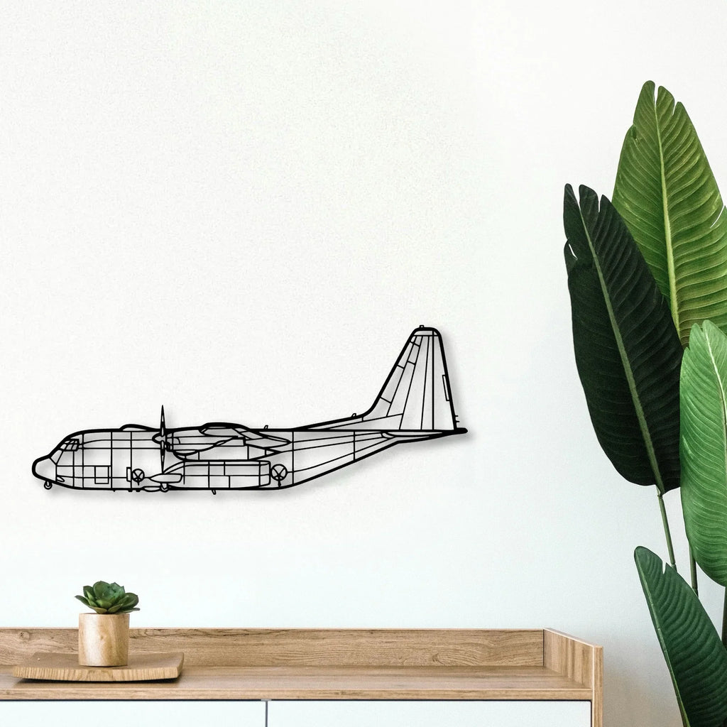 G550 Classic Aircraft Silhouette Metal Wall Art - Tinvibe