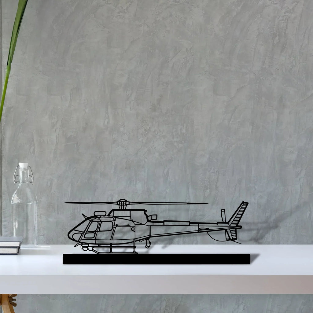 h125e Silhouette Metal Art Stand - Tinvibe
