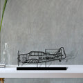 harvard Silhouette Metal Art Stand - Tinvibe