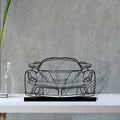 laferrari Silhouette Metal Art Stand - Tinvibe