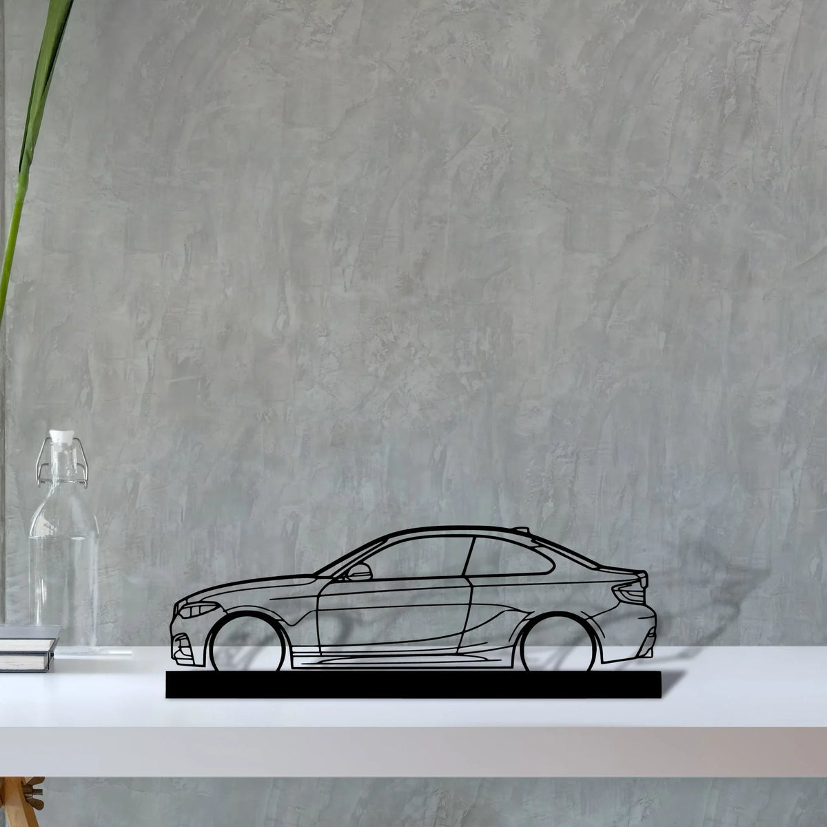 m240i-f22 Silhouette Metal Art Stand - Tinvibe