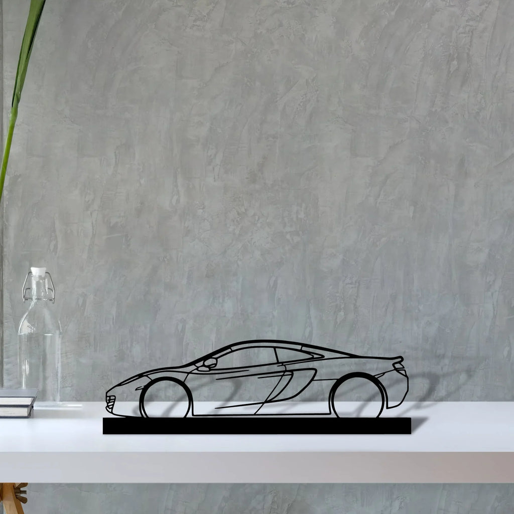 mp4-12c Silhouette Metal Art Stand - Tinvibe