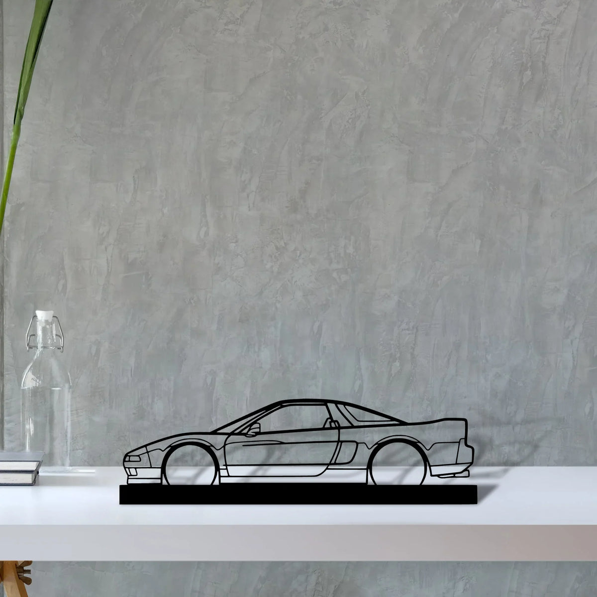 nsx-1991 Silhouette Metal Art Stand - Tinvibe