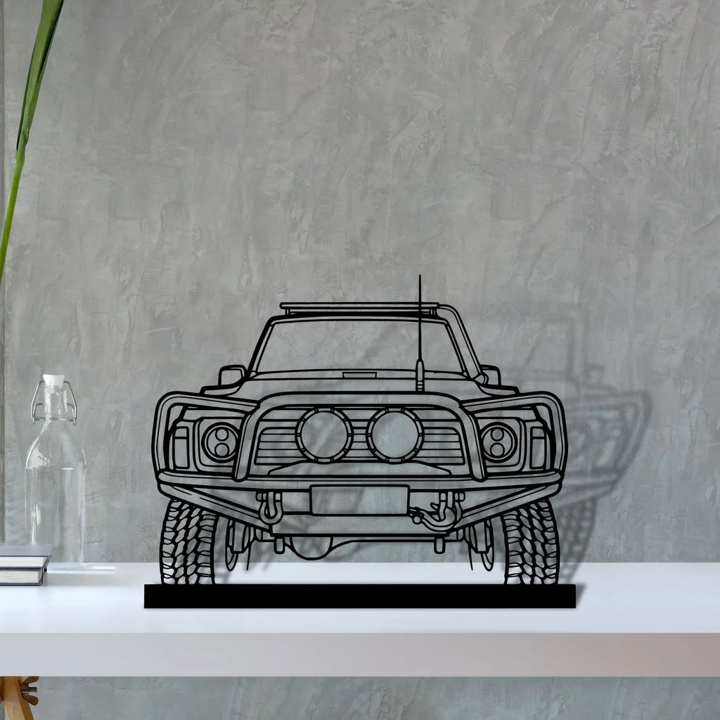 patrol-1990 Silhouette Metal Art Stand - Tinvibe