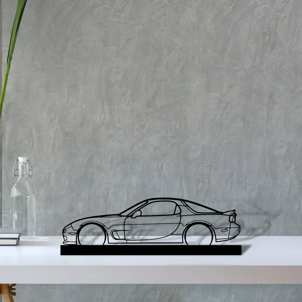 rx7-r1 Silhouette Metal Art Stand - Tinvibe