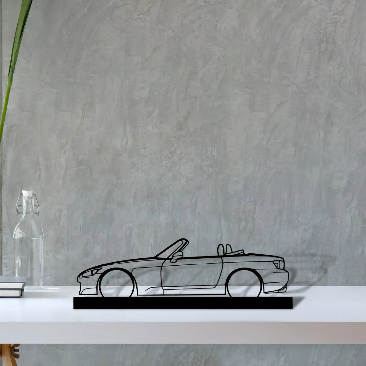 s2000 Silhouette Metal Art Stand - Tinvibe