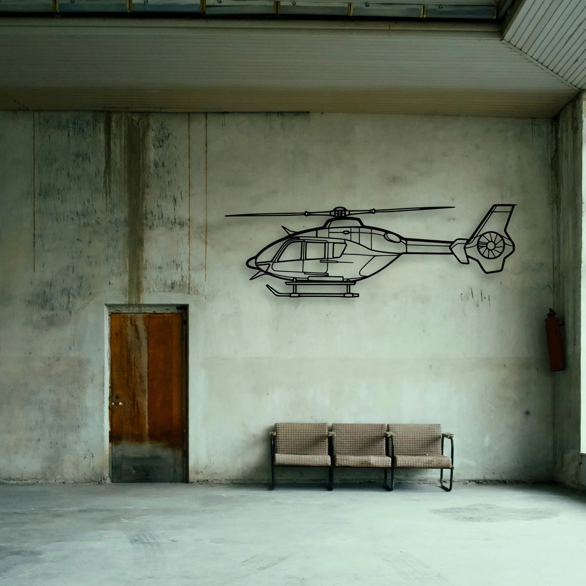 Stol Ch 750 Classic Aircraft Silhouette Metal Wall Art - Tinvibe