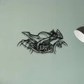 Tuono 2018 Classic Motorcycle Silhouette Metal Wall Art - Tinvibe