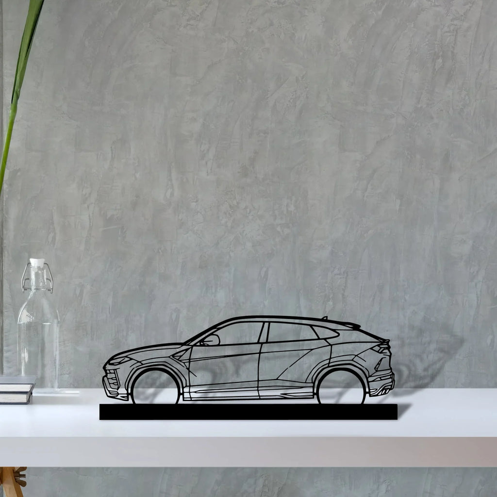 urus Silhouette Metal Art Stand - Tinvibe