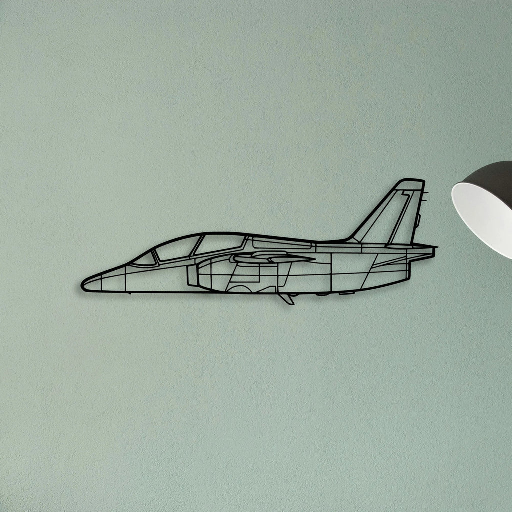 WT9 Dynamic Classic Aircraft Silhouette Metal Wall Art - Tinvibe