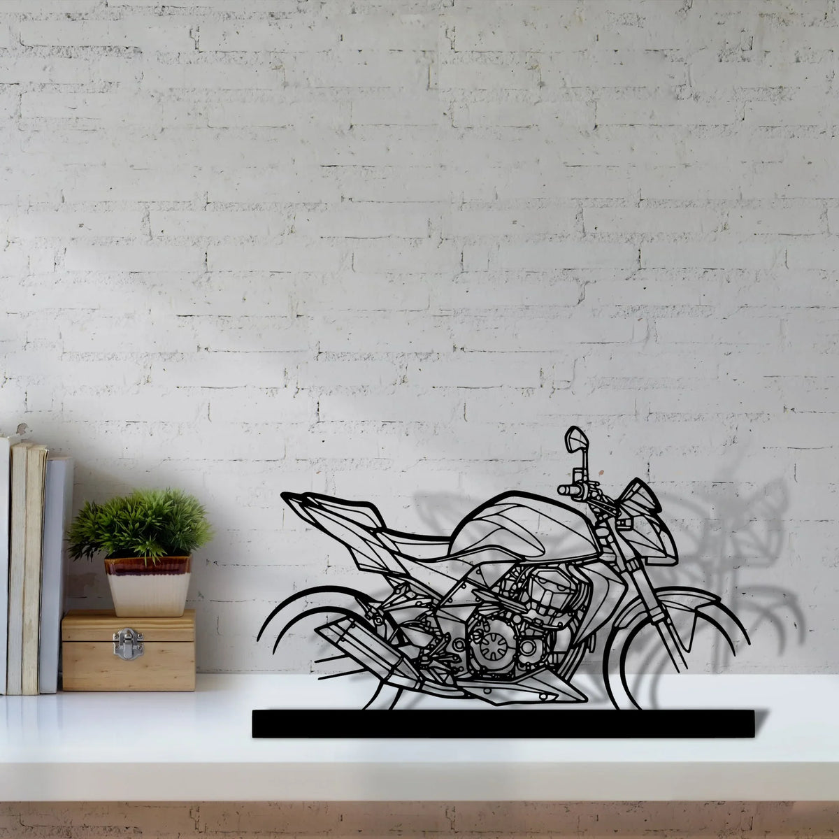 z750-2008 Silhouette Metal Art Stand - Tinvibe